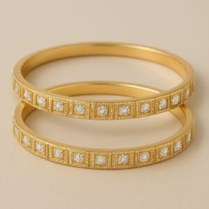 high range gold and white sapphire or moissanite gemstones